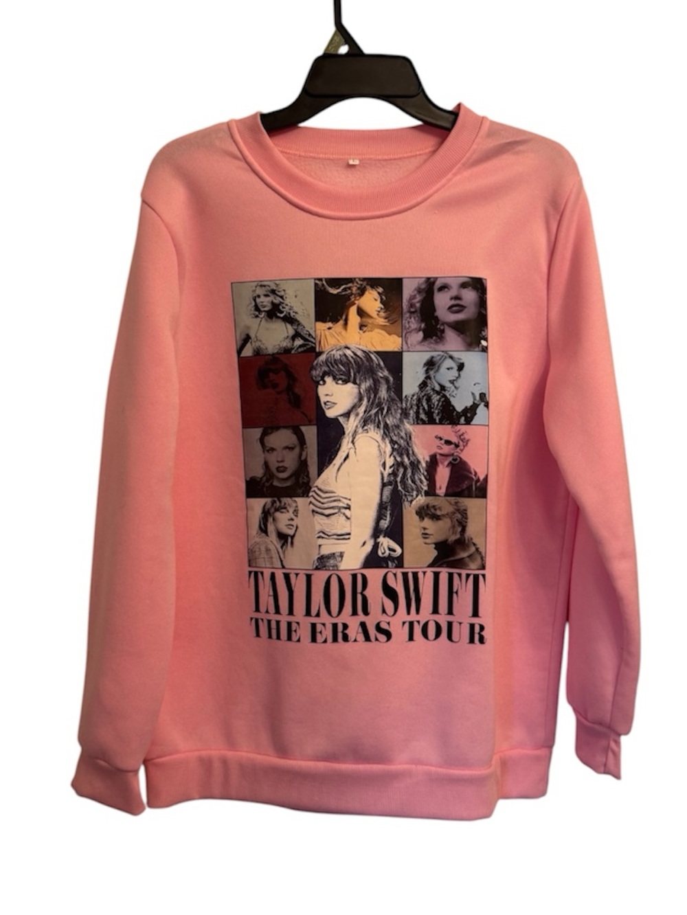 Taylor Swift Pink Eras Tour Collage Sweatshirt